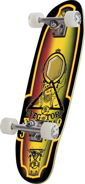Sector 9 Joel Tudor Signature Mini Rasta Longboard 