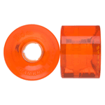 3DM 62mm 80a Cambria Slalom Skateboard Wheels Orange