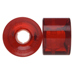 3DM 62mm 80a Cambria Slalom Skateboard Wheels Red