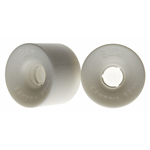3DM 62mm 84a Cambria Slalom Skateboard Wheels White
