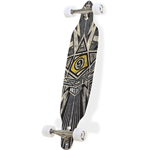 Sector 9 9 Star Longboard Skateboard Deck - Yellow 2011