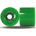 Abec11 BigZig 75mm 81a GREEN Classic Thane' - Set of 4