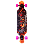 Never Summer Descent V2 Longboard Complete Skateboard - Classic Flex