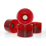 Tunnel Tarantula 70mm 78a Red Skateboard Wheels Set of 4
