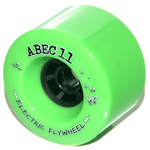 Abec11 107mm Flywheels Electric Lime 80a - Set of 4 Wheels