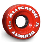 Alligator Wheels 62mm 81a Red set of 4