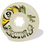 Sector 9 Bamboo Wheels 70mm 75a Set of 4 wheels
