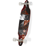 Sector 9 Carbon Decay Longboard Skateboard Deck - Red