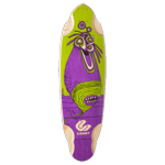 Comet Voodoo Doll ASYMMETRICAL Longboard Skateboard Deck Only