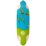 Comet Voodoo Doll Symmetrical Longboard Skateboard Deck Only - 2011