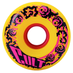 Cult Classic Wheels 70mm 80a Yellow - Set of 4