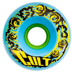 Cult Classic Wheels 70mm 80a Blue - Set of 4
