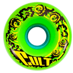 Cult Classic Wheels 70mm 80a Green - Set of 4