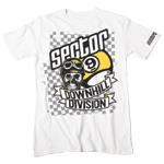 Sector 9 Downhill Division Tee - Checkers