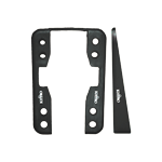 Khiro Angled Wedge Drop Thru Shock Pads - 80a