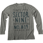 Sector 9 El Timbre LS Tee - Grey
