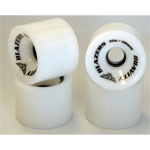 Gravity Blazers 70mm White 77a Longboard Skateboard Wheels