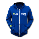 Landyachtz Blue Zip Hoody