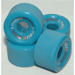Metro Motion 70mm 80a Skateboard Wheels - Blue