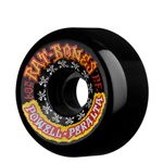 Powell Peralta Rat Bones II 60mm PF BLACK Skateboard Wheels - Set of 4