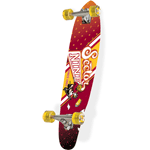 Sector 9 Campus Crusher Longboard Skateboard Deck - Red