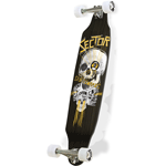 Sector 9 Carbon Decline Longboard Skateboard Deck - Yellow