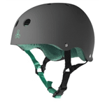 Triple Eight Brainsaver Skateboard Helmet - Carbon