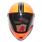 Predator Full Face Race Helmet - Tangerine